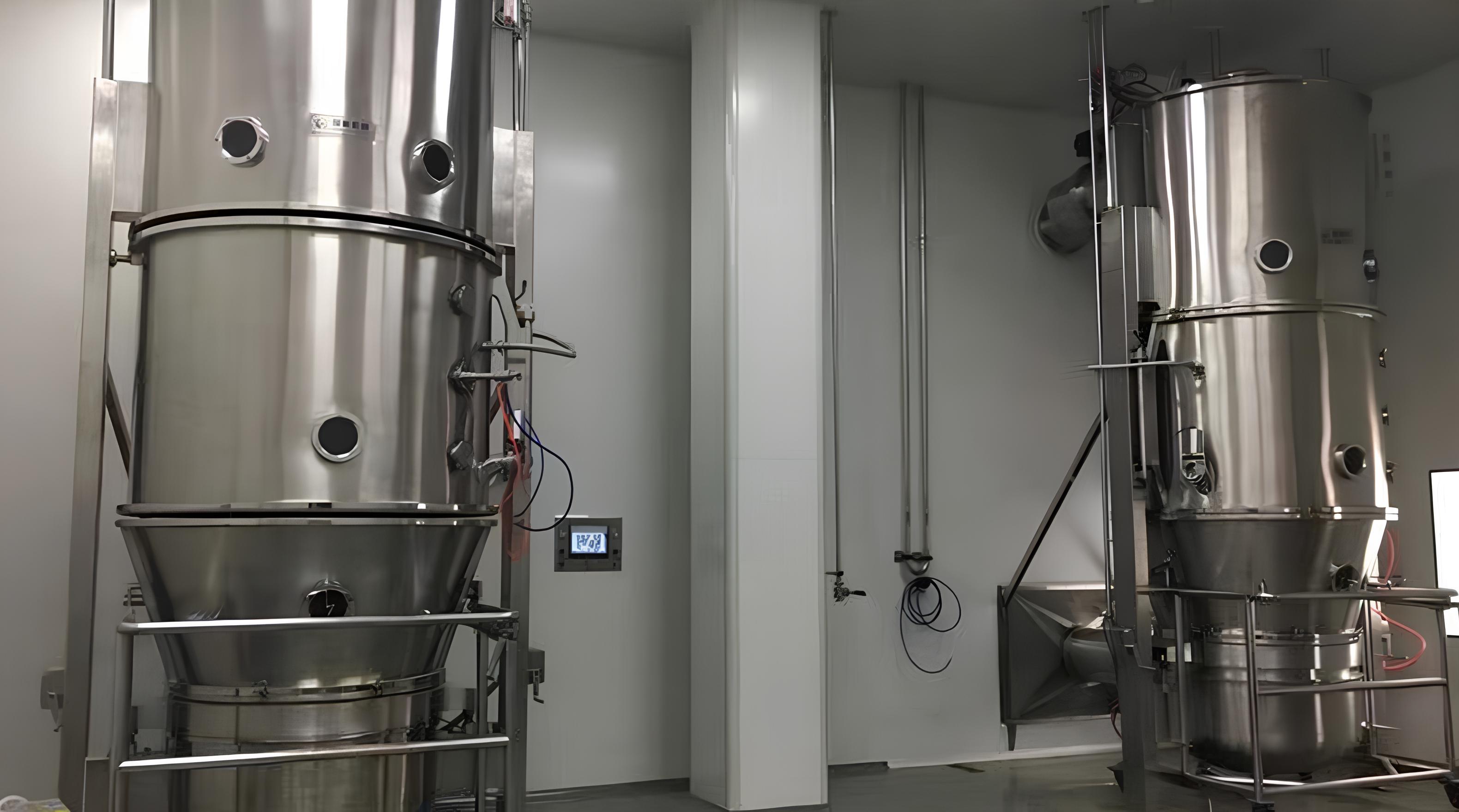 Fluid bed dryer and coater installed in Italy