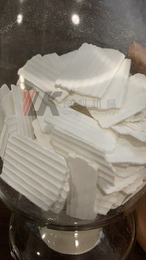 dry powder granulator machine sample