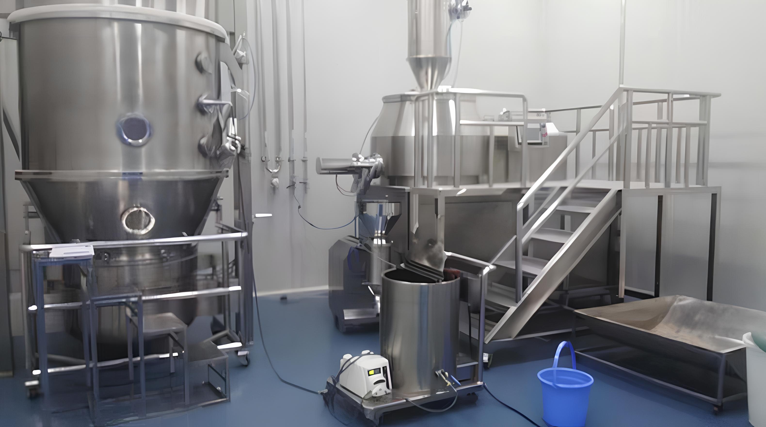 High shear mixer granulator and fluidized bed production line installed in UK